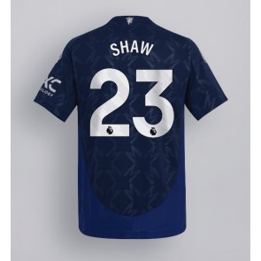 Manchester United Luke Shaw #23 Gostujuci Dres 2024-25 Kratak Rukavima